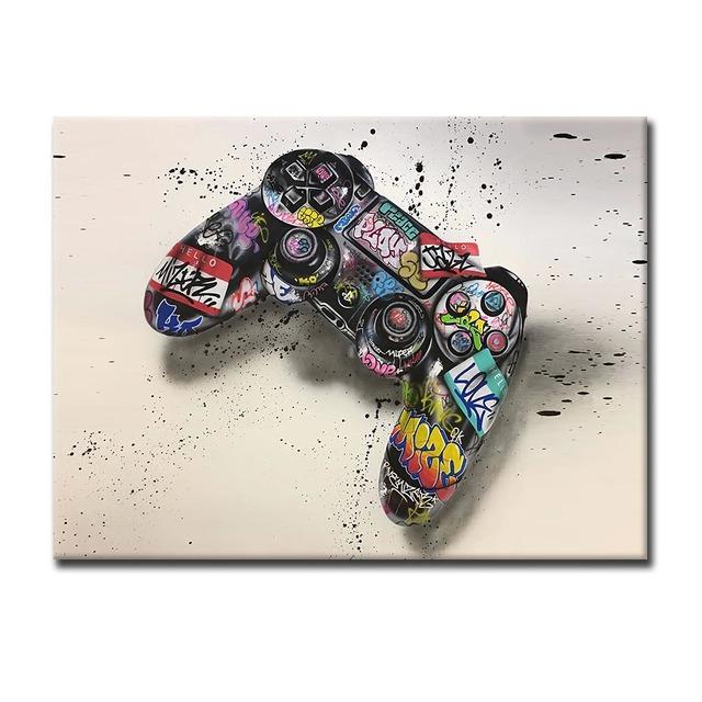 Граффити Художественные Работы Игровая Доска Холст Плакат Абстрактная Видеоигра Контроллер Настенная Живопись 21cm×30cm NoFrame
Граффити Художественные Работы Игровая Доска Холст Плакат Абстрактная Видеоигра Контроллер Настенная Живопись 21cm×30cm NoFrame