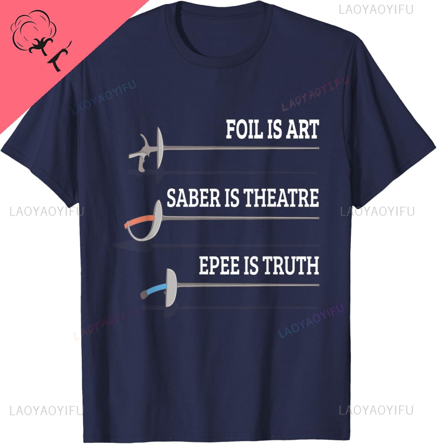 Fencing I Foil Is Art I Epee Fencing Tournament Fencing T-Shirt Graphic T Shirts Cotton Funny Shirt Camisas Streetwear 4XL
Fencing I Foil Is Art I Epee Fencing Tournament Fencing T-Shirt Graphic T Shirts Cotton Funny Shirt Camisas Streetwear 4XL