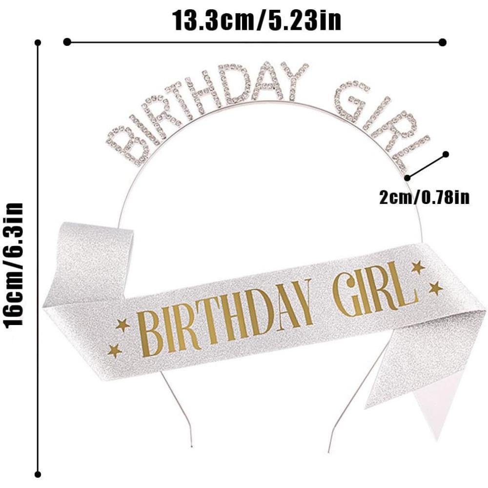 Birthday Crown Belts Pack of 2 Birthday Crown and Sash Set for Girl Glitter Birthday Girl Sash серебряный
Birthday Crown Belts Pack of 2 Birthday Crown and Sash Set for Girl Glitter Birthday Girl Sash серебряный