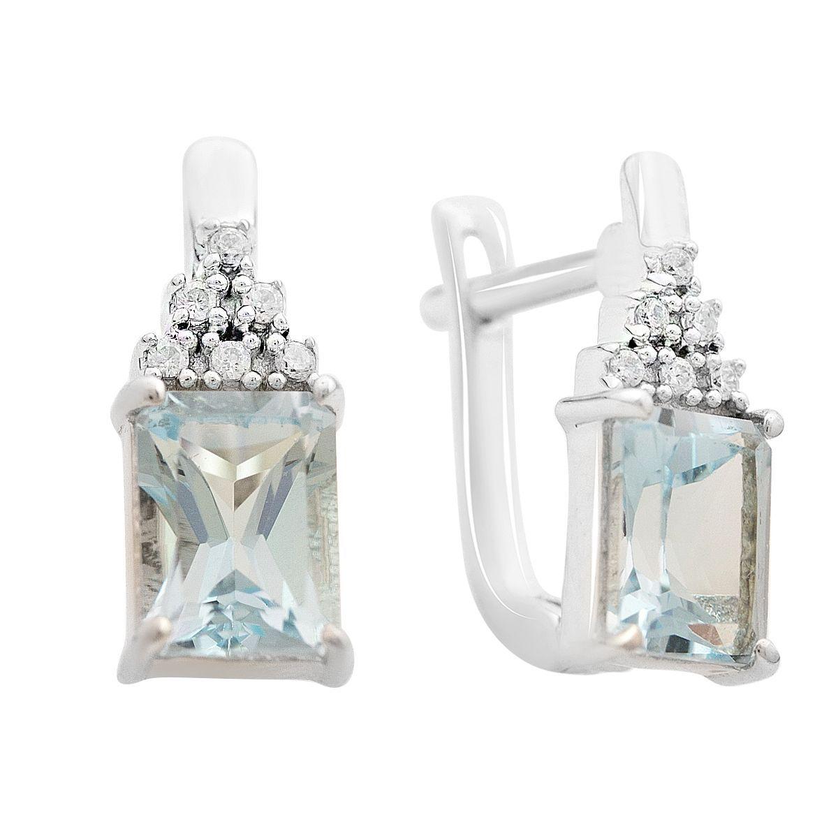 Серебряные серьги с натуральным топазом 3.897ct (2167815) небо синє світло кольору
Серебряные серьги с натуральным топазом 3.897ct (2167815) небо синє світло кольору