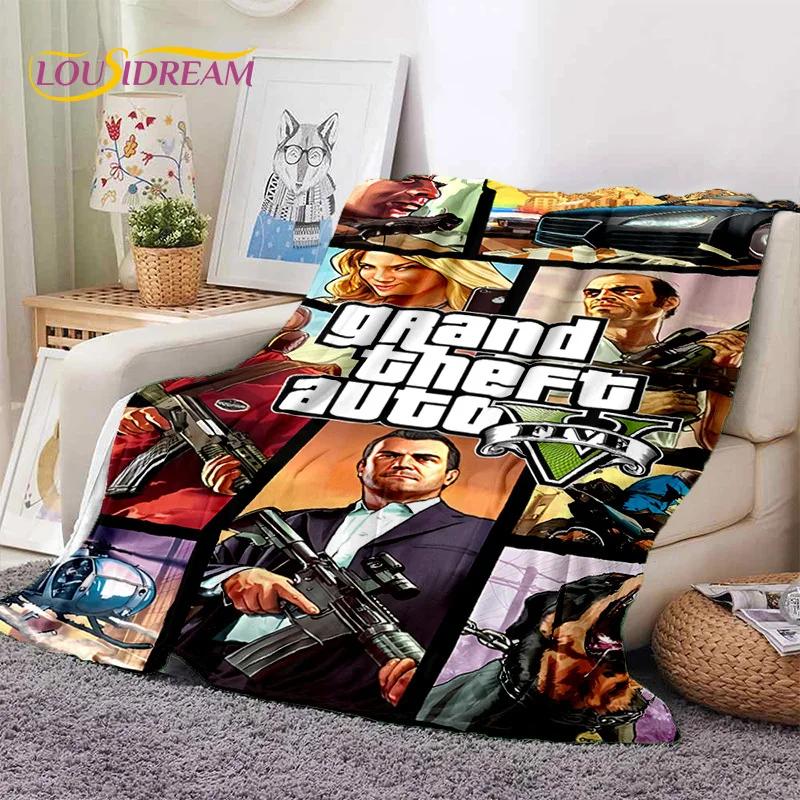 GTA Game Grand Theft Auto Gamer Soft Blankets,Keep Warm Throw Blanket Comfortable Blanket for Picnic Beds Sofa Home Bedroom Gift 75x90cm( 29x35in )
GTA Game Grand Theft Auto Gamer Soft Blankets,Keep Warm Throw Blanket Comfortable Blanket for Picnic Beds Sofa Home Bedroom Gift 75x90cm( 29x35in )