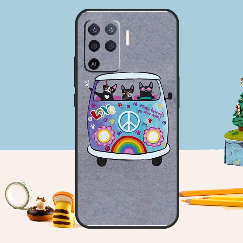 Hippy Peace Bus Cat Case For Oppo A76 A96 A16 A17 A57 A60 A40 A80 A18 A38 A58 A78 A98 A15 A54 A74 A94 A6 A5 Pro OPPO A77 5G
Hippy Peace Bus Cat Case For Oppo A76 A96 A16 A17 A57 A60 A40 A80 A18 A38 A58 A78 A98 A15 A54 A74 A94 A6 A5 Pro OPPO A77 5G