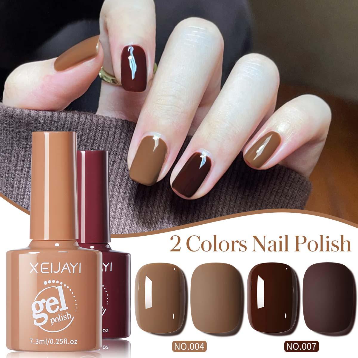 Brown-Red Gel Polish 2025: Trendy Fall/Winter Color, Influencer-Approved, Light-Cured Formula for Whiter-Looking Hands, Perfect for Salons.
Brown-Red Gel Polish 2025: Trendy Fall/Winter Color, Influencer-Approved, Light-Cured Formula for Whiter-Looking Hands, Perfect for Salons.