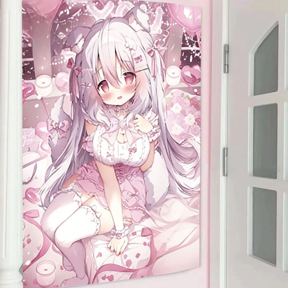 2D Maid Outfit JK Kawaii Girl Tapestry Wall Hanging Fabric Interior Decor Tapestry Kawaii Room Aesthetic Decor Background Cloth 74x94cm(29x37in)
2D Maid Outfit JK Kawaii Girl Tapestry Wall Hanging Fabric Interior Decor Tapestry Kawaii Room Aesthetic Decor Background Cloth 74x94cm(29x37in)