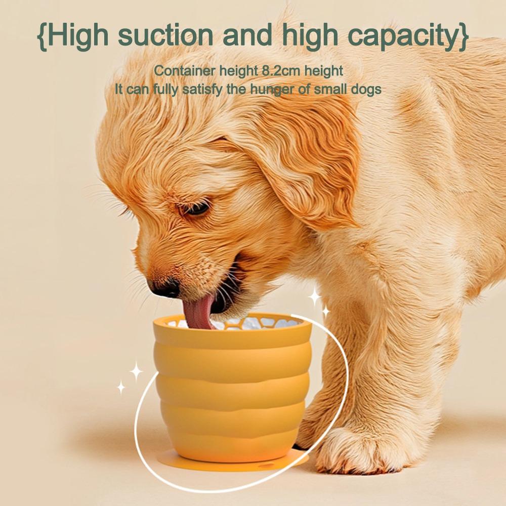 Silicone Dog Slow Eating Bowl Non-Slip Design Dog Feeding Plate Convenient Pet Slow Feed Bowl Pet S жовтий
Silicone Dog Slow Eating Bowl Non-Slip Design Dog Feeding Plate Convenient Pet Slow Feed Bowl Pet S жовтий