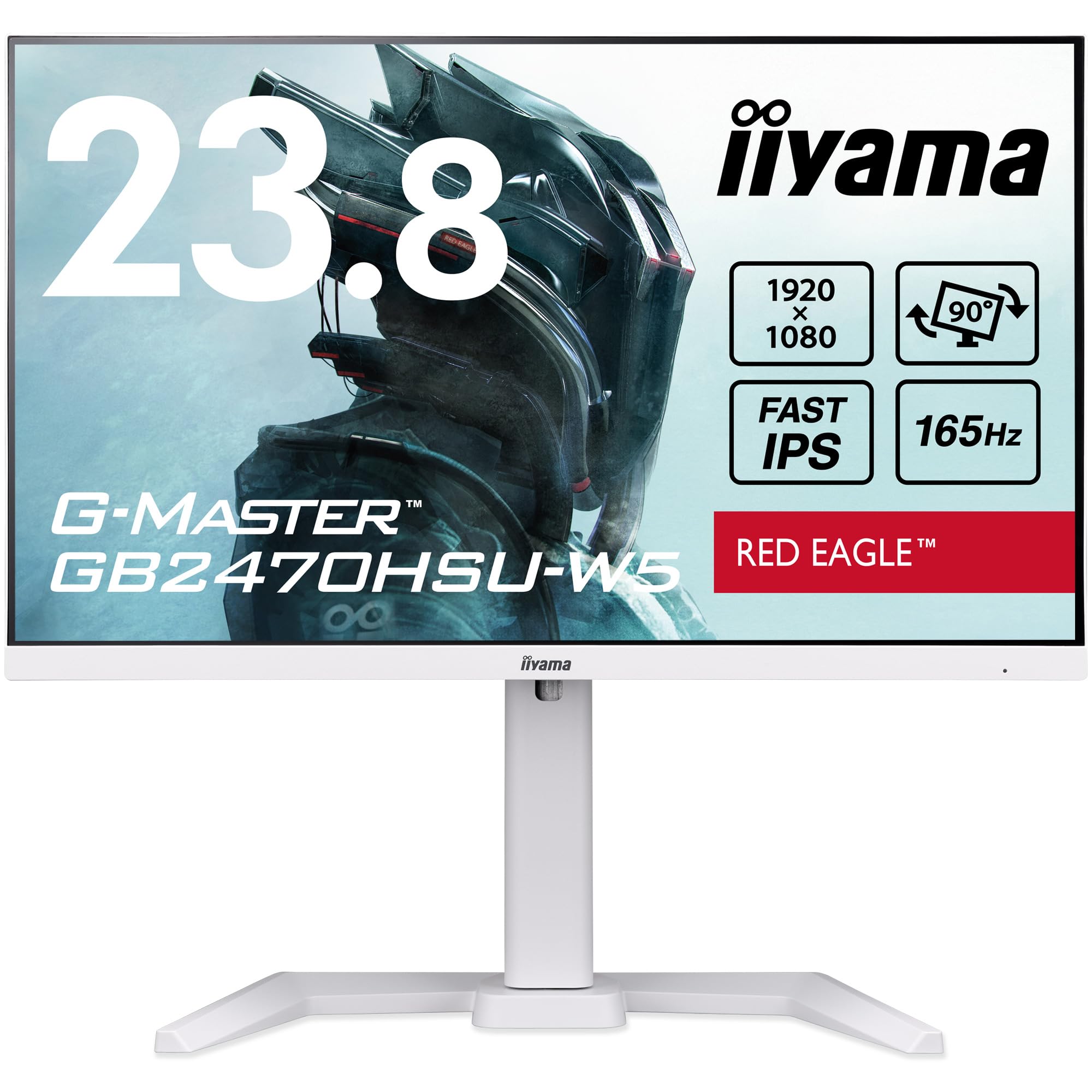 Mouse Computer G-MASTER Gaming Monitor White 23.8 inch 165Hz 0.8ms IPS method Full HD Height adjustment Vertical rotation HDMI Displayport USB hub
Mouse Computer G-MASTER Gaming Monitor White 23.8 inch 165Hz 0.8ms IPS method Full HD Height adjustment Vertical rotation HDMI Displayport USB hub