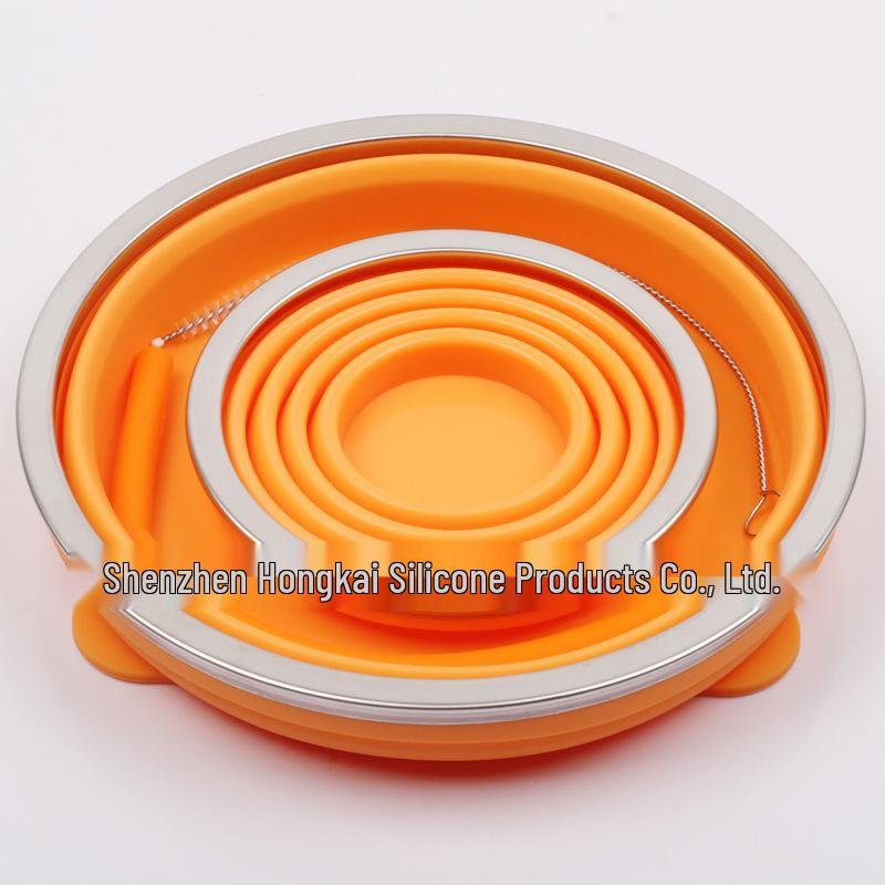 Silicone Folding Cup - Portable, Cute, Retractable Travel Cup for Outdoor Use 270 ml
Silicone Folding Cup - Portable, Cute, Retractable Travel Cup for Outdoor Use 270 ml
