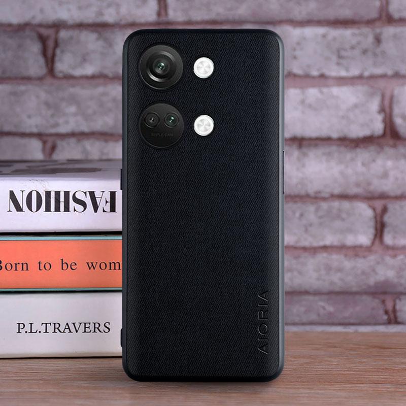 Textile Leather Case for Oneplus Nord 3 5G soft TPU around the edge with back hard PC material protection cover for Oneplus Nord 3 чёрный
Textile Leather Case for Oneplus Nord 3 5G soft TPU around the edge with back hard PC material protection cover for Oneplus Nord 3 чёрный