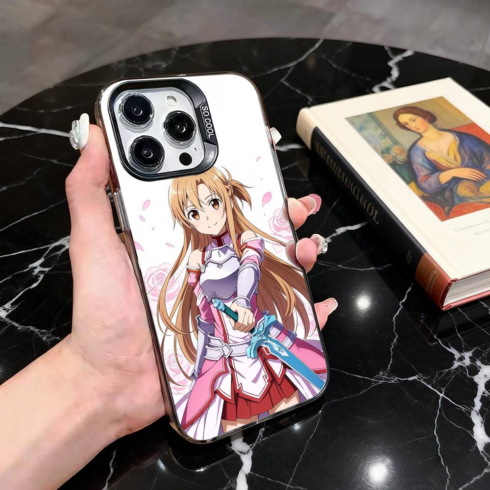 Sword Art Online A-Asuna Y-Yuuki-es Phone Case For iPhone 17,16,15,14,13,12,11 Plus,Pro,Colorful Silver Phone case Funda Cover iPhone13PROMAX
Sword Art Online A-Asuna Y-Yuuki-es Phone Case For iPhone 17,16,15,14,13,12,11 Plus,Pro,Colorful Silver Phone case Funda Cover iPhone13PROMAX