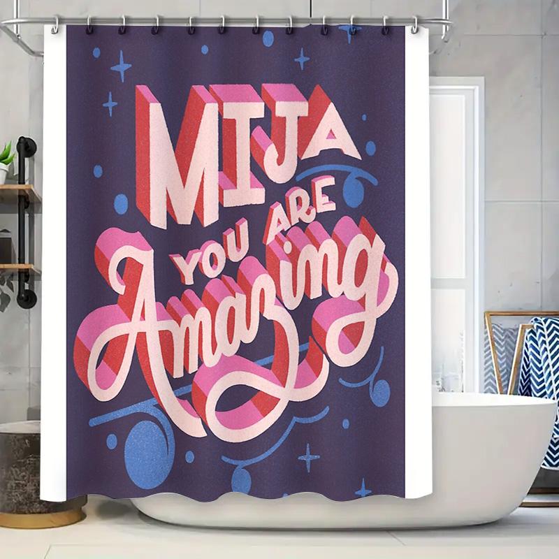 Bathroom Shower Curtain Floral Pattern Waterproof Fabric Decor Vintage Farmhouse Rustic Home Spa Hotel Washroom Liner W60H190(CM)-1 Pcs
Bathroom Shower Curtain Floral Pattern Waterproof Fabric Decor Vintage Farmhouse Rustic Home Spa Hotel Washroom Liner W60H190(CM)-1 Pcs