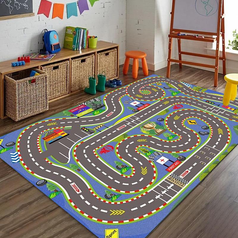 Car Play Mat for Girls and Boys Highway City Traffic-Themed Rugs for Kids Toy Cars Kids Rugs for Playroom Non-Slip Kids Play Rug 40x60cm
Car Play Mat for Girls and Boys Highway City Traffic-Themed Rugs for Kids Toy Cars Kids Rugs for Playroom Non-Slip Kids Play Rug 40x60cm