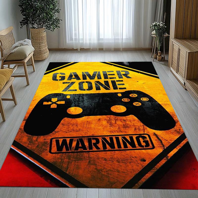 Cartoon Game Gamer Zone Controller Logo Living Room Non-Slip Area Rug Soft Carpet for Bedroom Playroom Sofa,Home Decor Doormat 40x60cm
Cartoon Game Gamer Zone Controller Logo Living Room Non-Slip Area Rug Soft Carpet for Bedroom Playroom Sofa,Home Decor Doormat 40x60cm