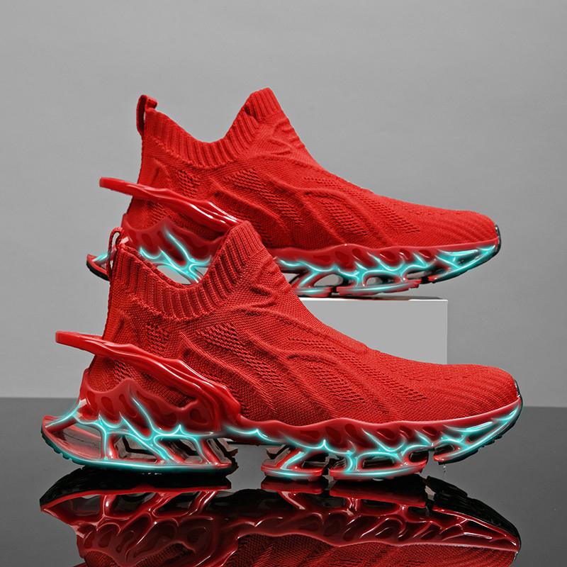 Мужская обувь Летняя Дышащая Обувь-носки из сетки с верхом из летучего трикотажа Мужская Черная Спортивная Повседневная Обувь для Бега 46
Мужская обувь Летняя Дышащая Обувь-носки из сетки с верхом из летучего трикотажа Мужская Черная Спортивная Повседневная Обувь для Бега 46