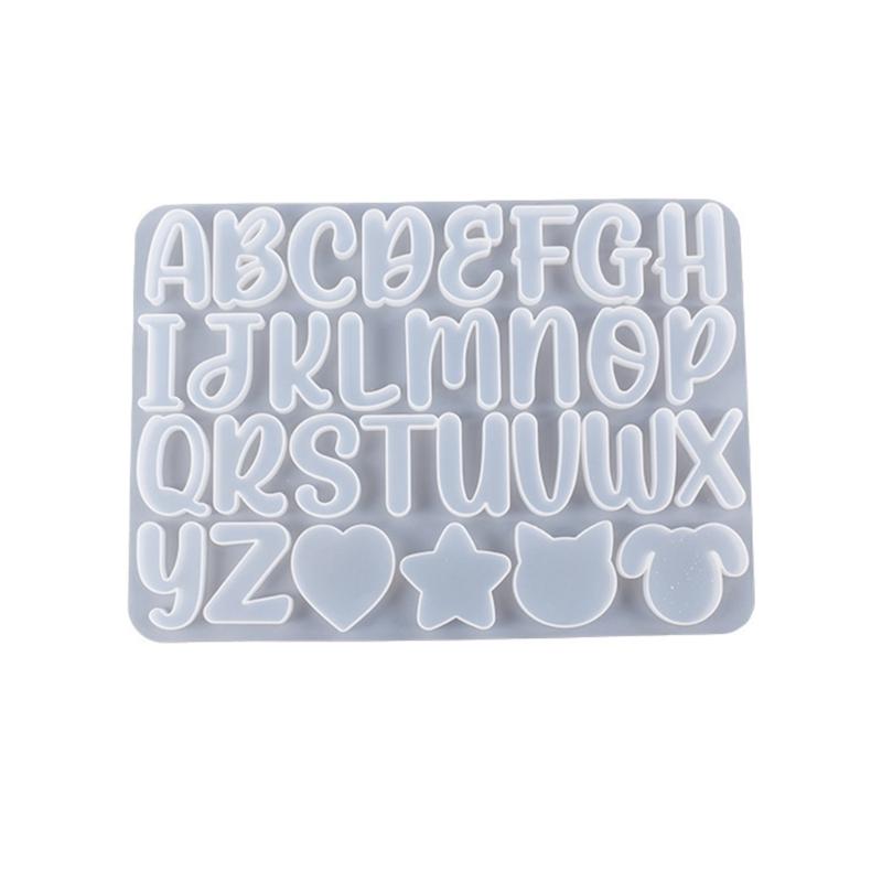 Glossy Letter Shape Silicone Mold for DIY Keychain Pendant Resin Keychain Mold Jewelry Epoxy Mold Craft Handmade 1 чистый
Glossy Letter Shape Silicone Mold for DIY Keychain Pendant Resin Keychain Mold Jewelry Epoxy Mold Craft Handmade 1 чистый