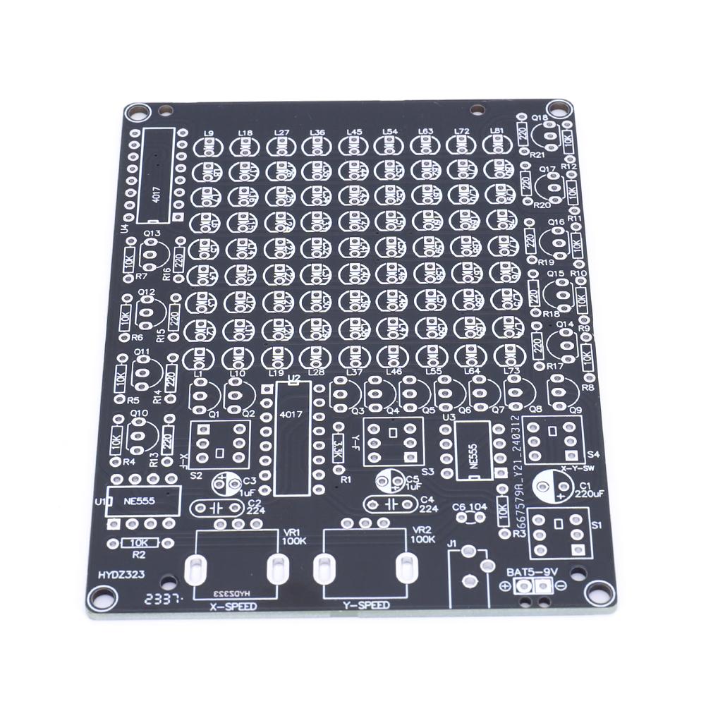 CHA-81 LED Light Kit Electronic Module DC4.5-9V USB/Battery Power Supply 9x9 Dot Matrix Board for Soldering Learning China Mainland
CHA-81 LED Light Kit Electronic Module DC4.5-9V USB/Battery Power Supply 9x9 Dot Matrix Board for Soldering Learning China Mainland