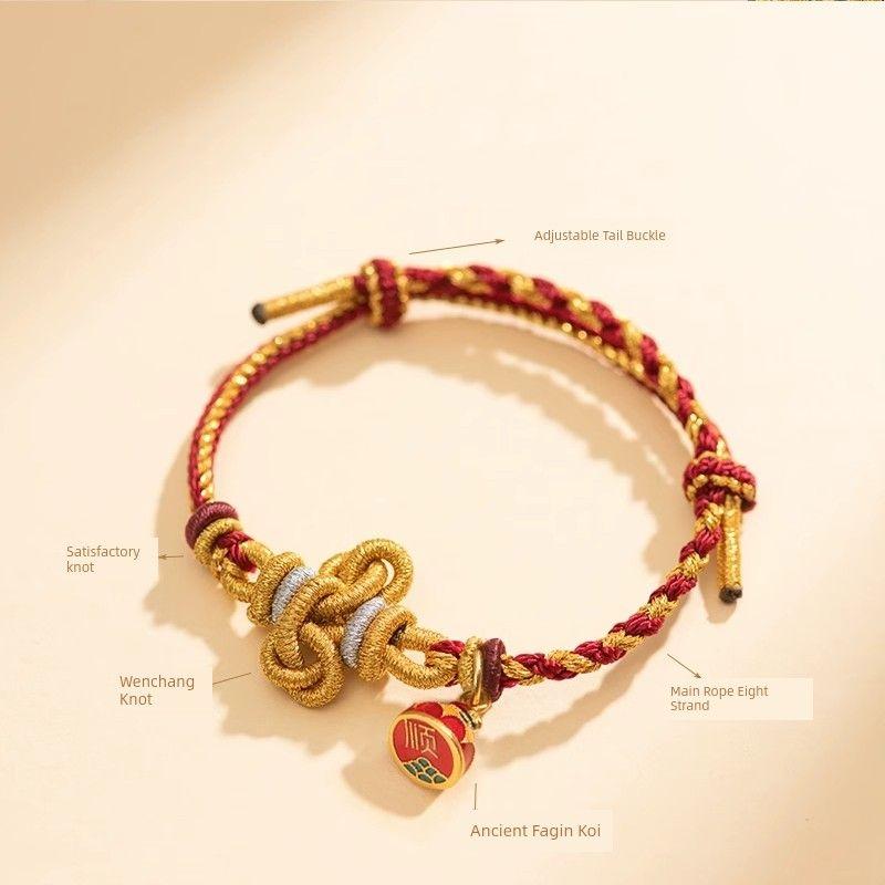 Официальный ремешок для переноски карпов кои Сдать каждый экзамен Узел Вэньчана Золотой список Титул на вступительном экзамене в колледж Браслет Удача Маньшу Ashore Koi
Официальный ремешок для переноски карпов кои Сдать каждый экзамен Узел Вэньчана Золотой список Титул на вступительном экзамене в колледж Браслет Удача Маньшу Ashore Koi