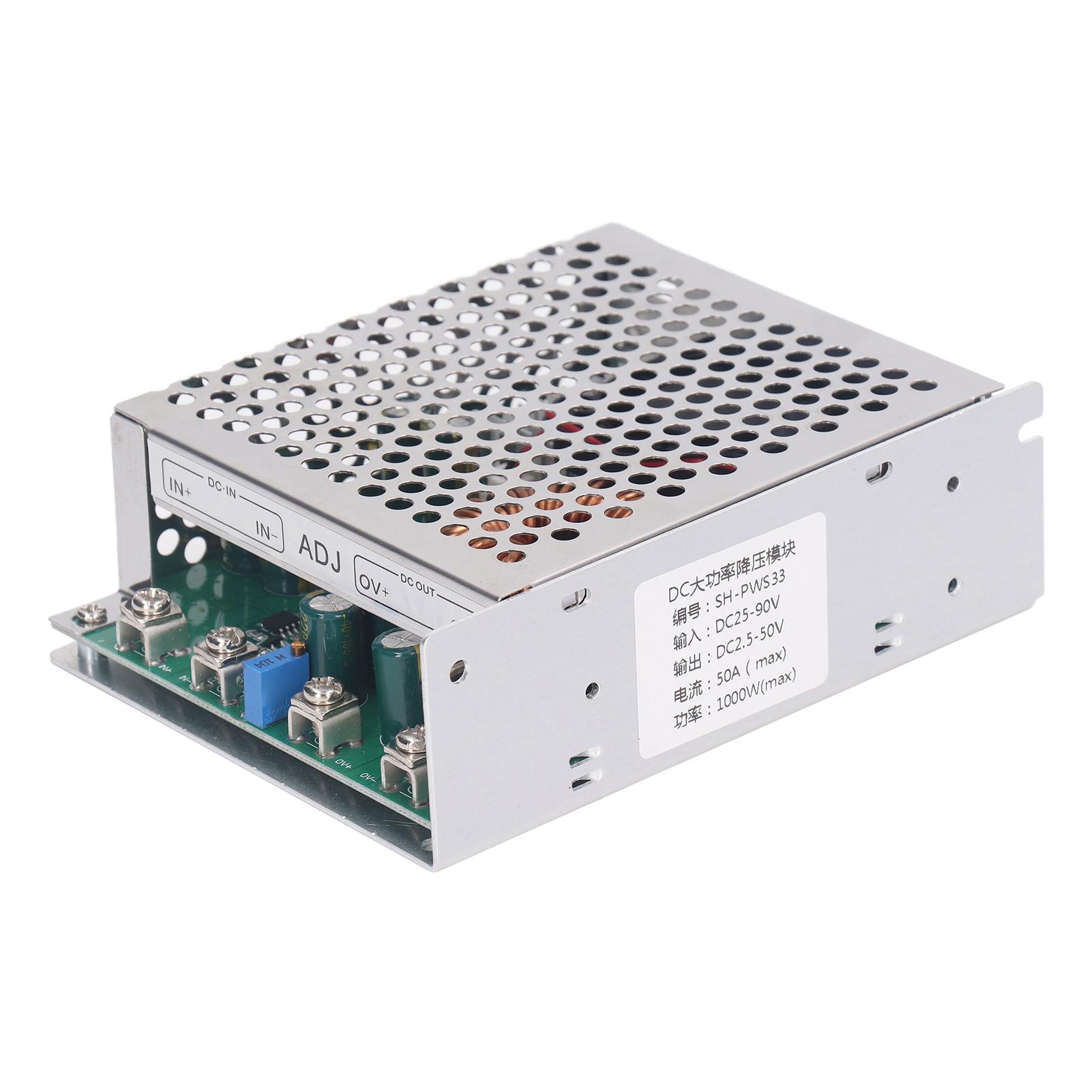 DC to DC Buck Module 50A 1000W DC2590V Input DC2.550V Output Adjustable Buck Converter Module
DC to DC Buck Module 50A 1000W DC2590V Input DC2.550V Output Adjustable Buck Converter Module