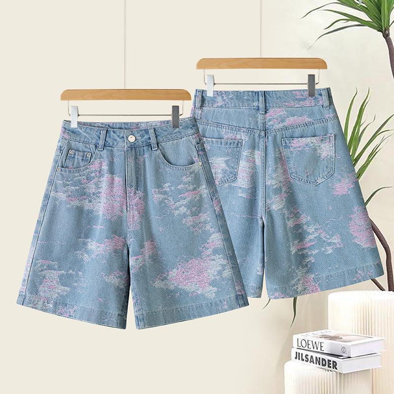 Women s Jacquard Embroidered Wide-Leg Denim Shorts - New 2026 Loose Drape Summer Design Four-Point Pants 30 синій
Women s Jacquard Embroidered Wide-Leg Denim Shorts - New 2026 Loose Drape Summer Design Four-Point Pants 30 синій
