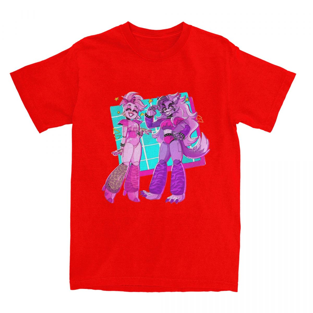 Roxanne Wolf Friend TShirts Men Women FNAF Casual Pure Cotton Tee Shirt Crewneck Short Sleeve T Shirt Unique Clothing S
Roxanne Wolf Friend TShirts Men Women FNAF Casual Pure Cotton Tee Shirt Crewneck Short Sleeve T Shirt Unique Clothing S