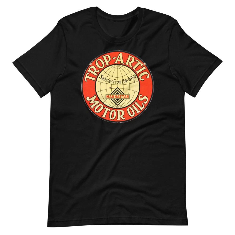 TROP-ARTIC MOTOR OILS Black Tee Short-Sleeve Unisex 100% Cotton T-shirt Mens Tees Top L
TROP-ARTIC MOTOR OILS Black Tee Short-Sleeve Unisex 100% Cotton T-shirt Mens Tees Top L