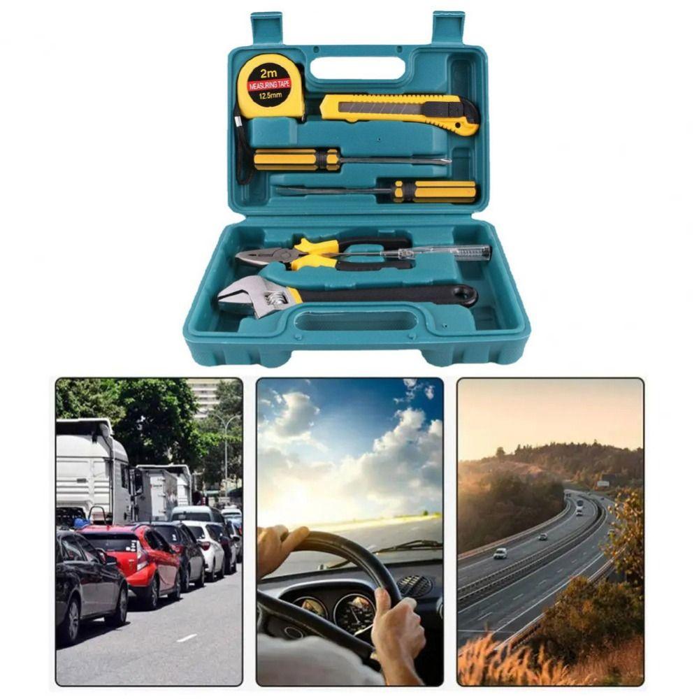 8pcs/set Tape Ruler Home Maintenance Tool Set Screwdriver Utility Toolbox Car Accessories Tool Kit
8pcs/set Tape Ruler Home Maintenance Tool Set Screwdriver Utility Toolbox Car Accessories Tool Kit