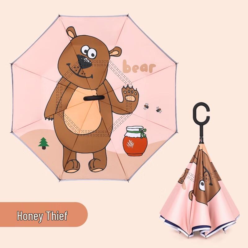 Maydu Kids Reverse Double-Layer Big Bear Umbrella
Maydu Kids Reverse Double-Layer Big Bear Umbrella
