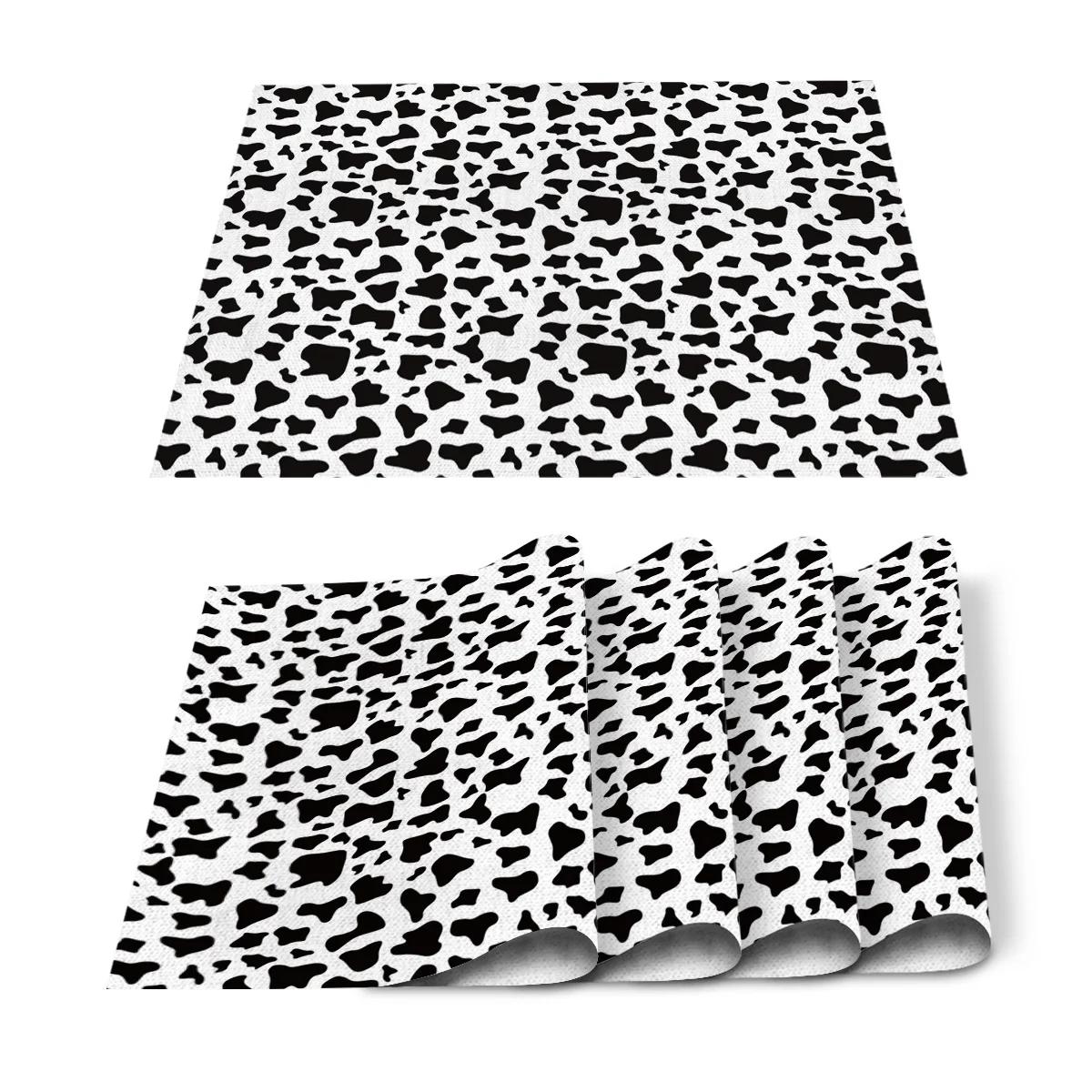 2/4/6pcs Placemats Leopard Print Black White Striped Print Dining Table Runner Place Mat in Kitchen Accessories Bar Mat Coaster 2pcs 30x45cm
2/4/6pcs Placemats Leopard Print Black White Striped Print Dining Table Runner Place Mat in Kitchen Accessories Bar Mat Coaster 2pcs 30x45cm