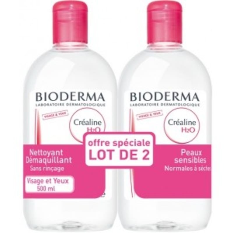 Bioderma Crealin (Sensibio) H2O Micellar Solution (Sensitive & Dry) 500ml (2 pack)
Bioderma Crealin (Sensibio) H2O Micellar Solution (Sensitive & Dry) 500ml (2 pack)