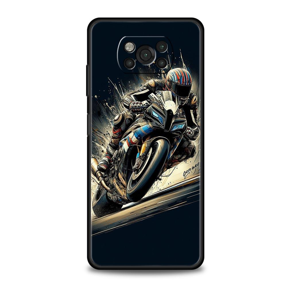 Phone Case for Xiaomi Poco F7 F6 F5 F4 F3 X7 X6 X5 X4 X3 NFC M4 C51 C55 GT 5G Soft TPU Cover Capas Motorcycle Rider Shockproof Poco M4 Pro
Phone Case for Xiaomi Poco F7 F6 F5 F4 F3 X7 X6 X5 X4 X3 NFC M4 C51 C55 GT 5G Soft TPU Cover Capas Motorcycle Rider Shockproof Poco M4 Pro