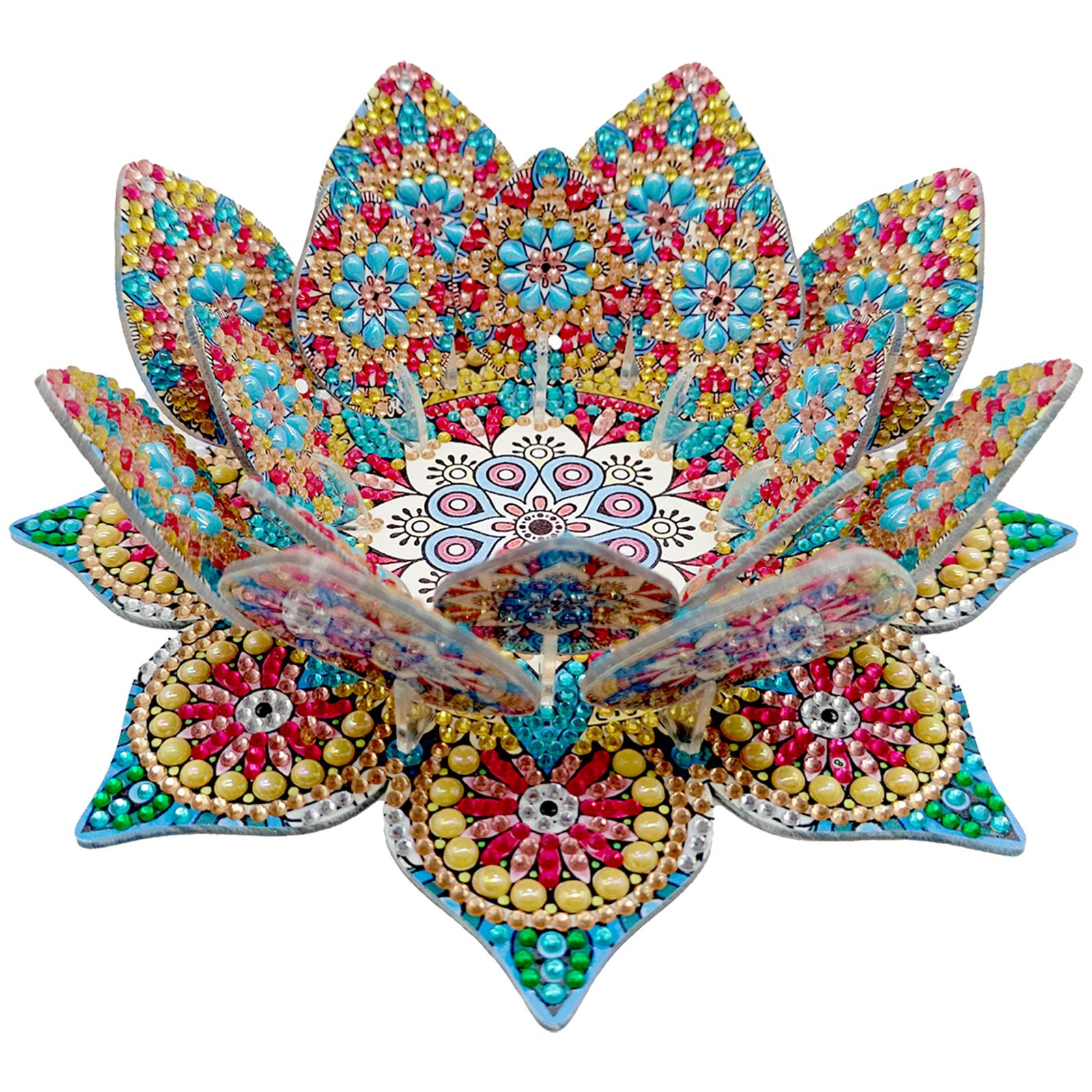 DIY Diamond Art Lotus Candlestick Desktop Ornament Sparkle Resin Diamond for Adult Beginner Home Office Decor
DIY Diamond Art Lotus Candlestick Desktop Ornament Sparkle Resin Diamond for Adult Beginner Home Office Decor