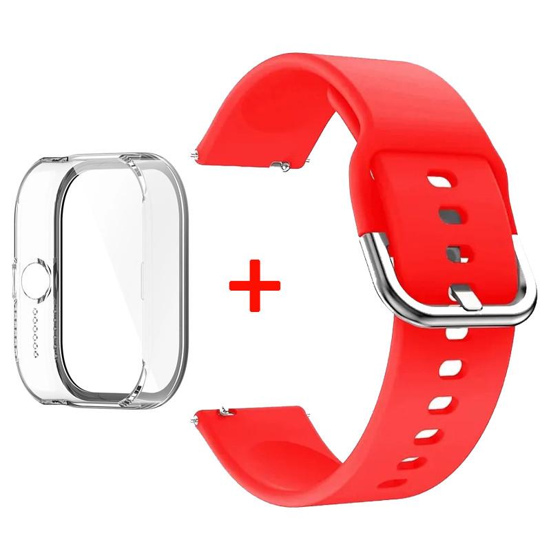 Ремешок для часов + защитный чехол для экрана для CMF By Nothing Watch Pro Strap силиконовый сменный браслет Correa для CMF Watch Pro Bracelet Belt 22 мм For CMF Watch Pro красный
Ремешок для часов + защитный чехол для экрана для CMF By Nothing Watch Pro Strap силиконовый сменный браслет Correa для CMF Watch Pro Bracelet Belt 22 мм For CMF Watch Pro красный