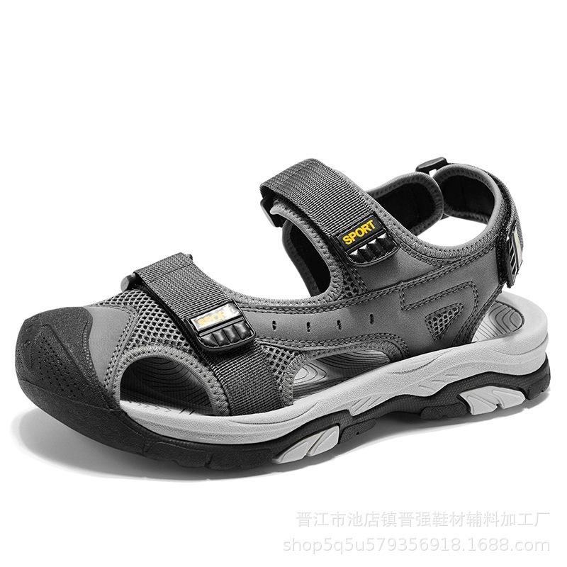 Large size business men s comfortable dual-purpose non-slip sports wear-resistant soft sole one-word drag bag head beach cool tide shoes 44 сірий колір
Large size business men s comfortable dual-purpose non-slip sports wear-resistant soft sole one-word drag bag head beach cool tide shoes 44 сірий колір