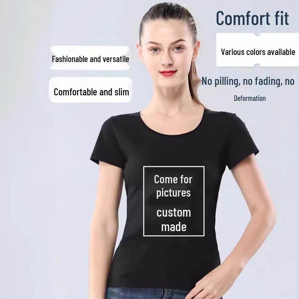 Women s High-End Pure Cotton Slim Fit Short Sleeve T-Shirt, Versatile Round Neck - Perfect for Workwear or Class Uniforms S білий
Women s High-End Pure Cotton Slim Fit Short Sleeve T-Shirt, Versatile Round Neck - Perfect for Workwear or Class Uniforms S білий
