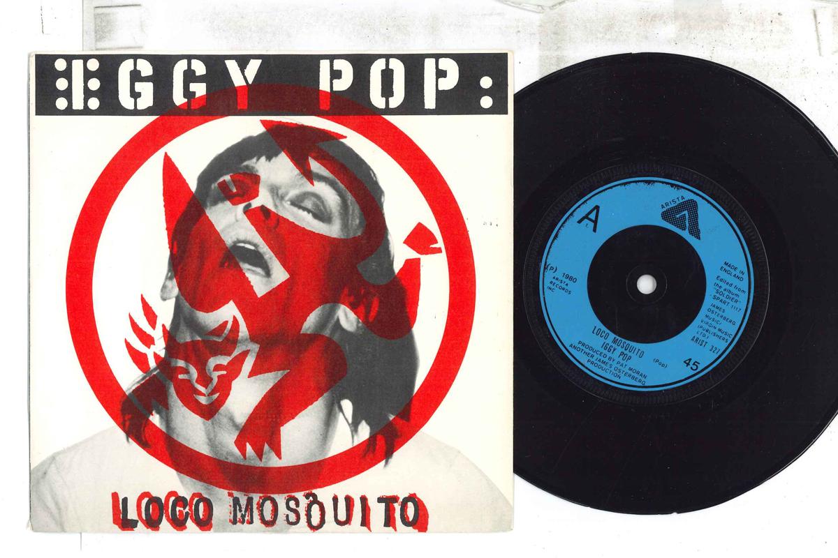 7inch Record IGGY POP - Loco Mosquito / Take Care Of Me ARIST327 ARISTA 1980 UK Rock Used
7inch Record IGGY POP - Loco Mosquito / Take Care Of Me ARIST327 ARISTA 1980 UK Rock Used