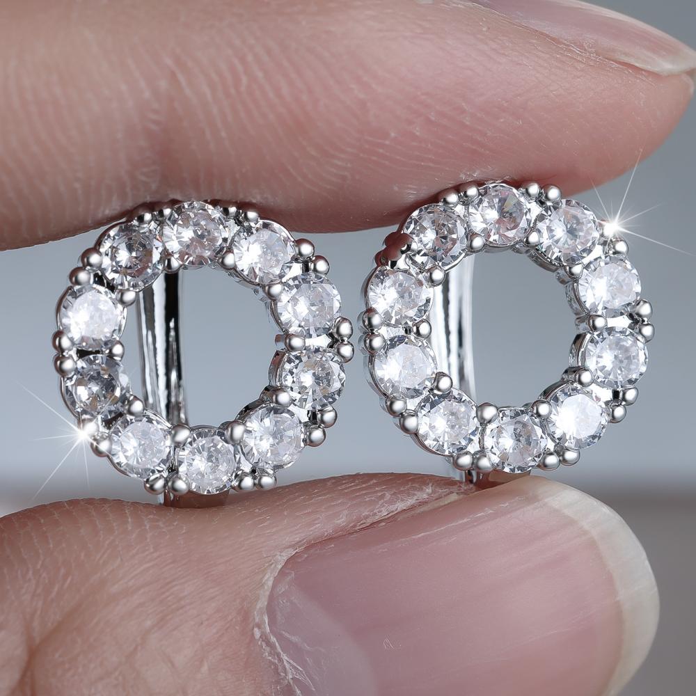 Модные белые циркониевые серьги серебряного цвета, полые, круглые, геометрические, для женщин, простые свадебные украшения для вечеринки белый
Модные белые циркониевые серьги серебряного цвета, полые, круглые, геометрические, для женщин, простые свадебные украшения для вечеринки белый