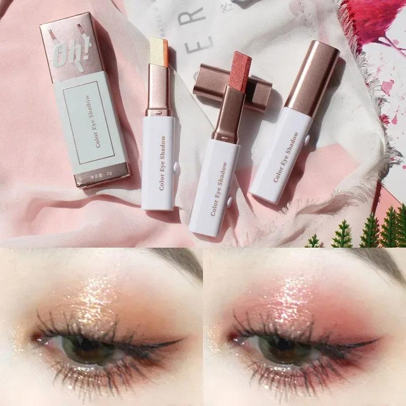 New 2 In 1 Velvet Eye Shadow Stick Lazy Eyes Make Up Double Gradient Professional Waterproof Shimmer Metallic Eyeshadow Women
New 2 In 1 Velvet Eye Shadow Stick Lazy Eyes Make Up Double Gradient Professional Waterproof Shimmer Metallic Eyeshadow Women
