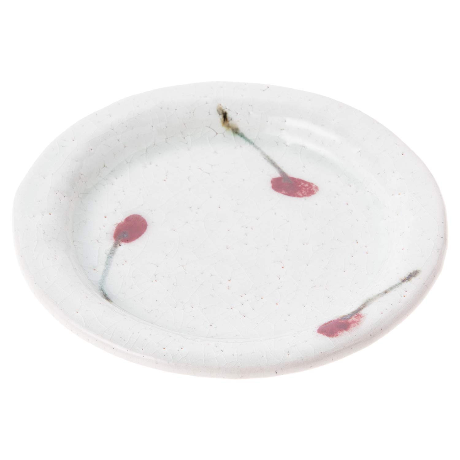 Marui Seito Shigaraki Ware Hechimon Plate, Cherry Design, Approx. 15cm Diameter, Made in Japan, MR-3-3393
Marui Seito Shigaraki Ware Hechimon Plate, Cherry Design, Approx. 15cm Diameter, Made in Japan, MR-3-3393