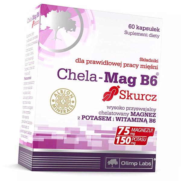 Калій Магній Вітамін В6, Chela-Mag B6 skurcz, Olimp Nutrition 60капс (36283069) 60caps
Калій Магній Вітамін В6, Chela-Mag B6 skurcz, Olimp Nutrition 60капс (36283069) 60caps