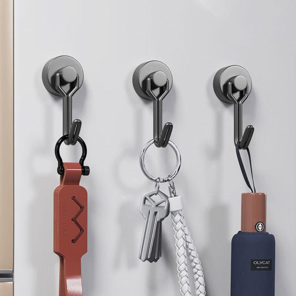 Suction Key Hanger Strong Magnetic Storage Hook Mini Magnetic Hook Kitchen 20mm чёрный
Suction Key Hanger Strong Magnetic Storage Hook Mini Magnetic Hook Kitchen 20mm чёрный