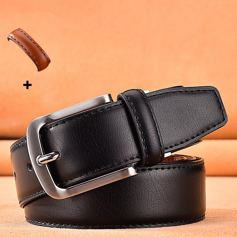 Pin Buckle Belt For Men S Double-Sided Business Casual Leather Belt 120cm
Pin Buckle Belt For Men S Double-Sided Business Casual Leather Belt 120cm