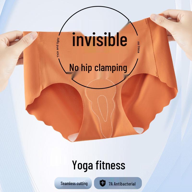 Summer Ice Silk Traceless Anti-Awkward Sports Yoga Briefs with Antibacterial Latex Crotch for Women XL
Summer Ice Silk Traceless Anti-Awkward Sports Yoga Briefs with Antibacterial Latex Crotch for Women XL
