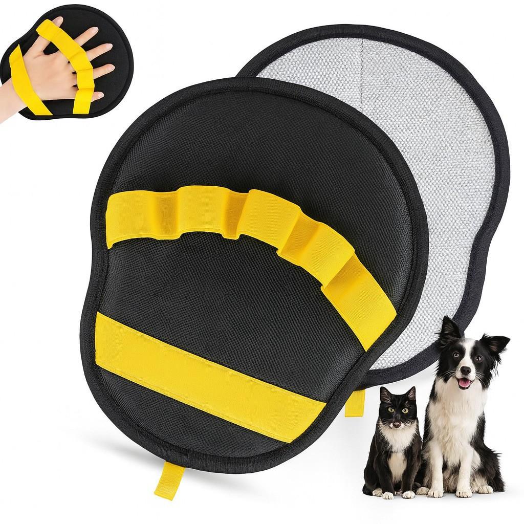 Pet Hair Removal Gloves Static Electricity Brush For Cats And Dogs Double Sided Cat Hair Cleaner Scraper Tool For Home KTY жовтий
Pet Hair Removal Gloves Static Electricity Brush For Cats And Dogs Double Sided Cat Hair Cleaner Scraper Tool For Home KTY жовтий