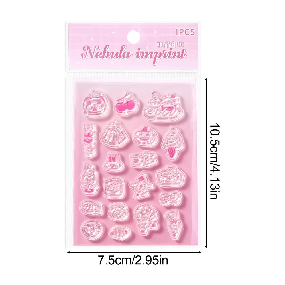Acrylic Ice Cubes Stamp For Stationery Stamp Transparent Stamps For Journaling Cute Stamp Decoration For Retro Recording
Acrylic Ice Cubes Stamp For Stationery Stamp Transparent Stamps For Journaling Cute Stamp Decoration For Retro Recording