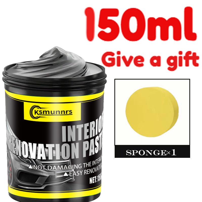 Car interior seat leather repair cream, car plastic repair agent, restores black shine - long-lasting car polish, suitable for d 150ml
Car interior seat leather repair cream, car plastic repair agent, restores black shine - long-lasting car polish, suitable for d 150ml