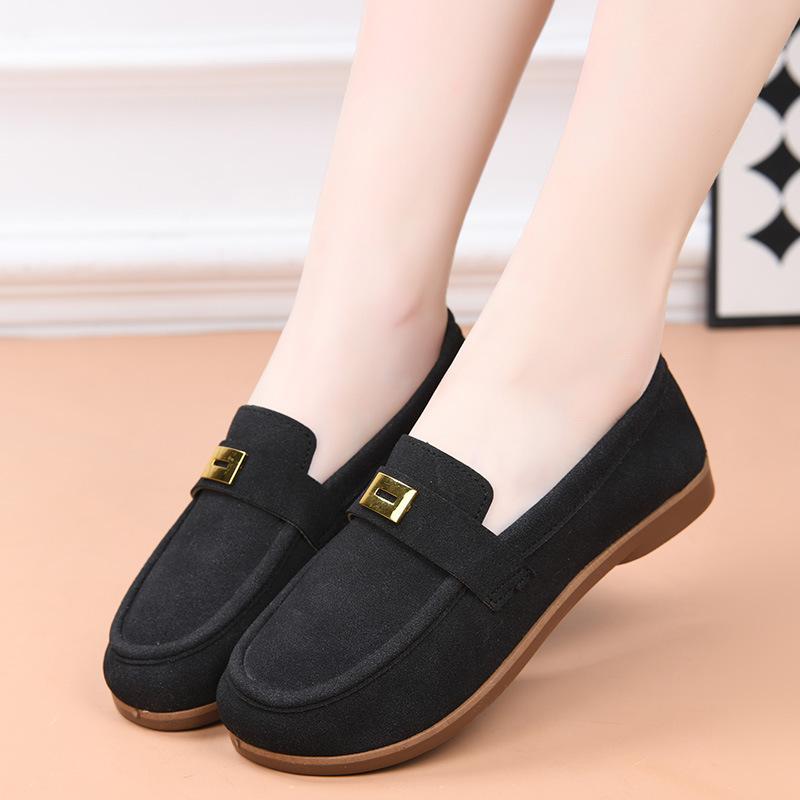 Soft-soled soft-sided single shoes for women s spring new flat-soled mother shoes, lazy one-pedal Doudou shoes for women 36
Soft-soled soft-sided single shoes for women s spring new flat-soled mother shoes, lazy one-pedal Doudou shoes for women 36