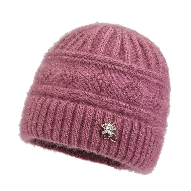 Women s Autumn and Winter Korean Style Hat for Mothers, with Fleece Lining and Ear Protection, Warm Knit Hat for Elderly Women, Woolen Hat for розовый
Women s Autumn and Winter Korean Style Hat for Mothers, with Fleece Lining and Ear Protection, Warm Knit Hat for Elderly Women, Woolen Hat for розовый