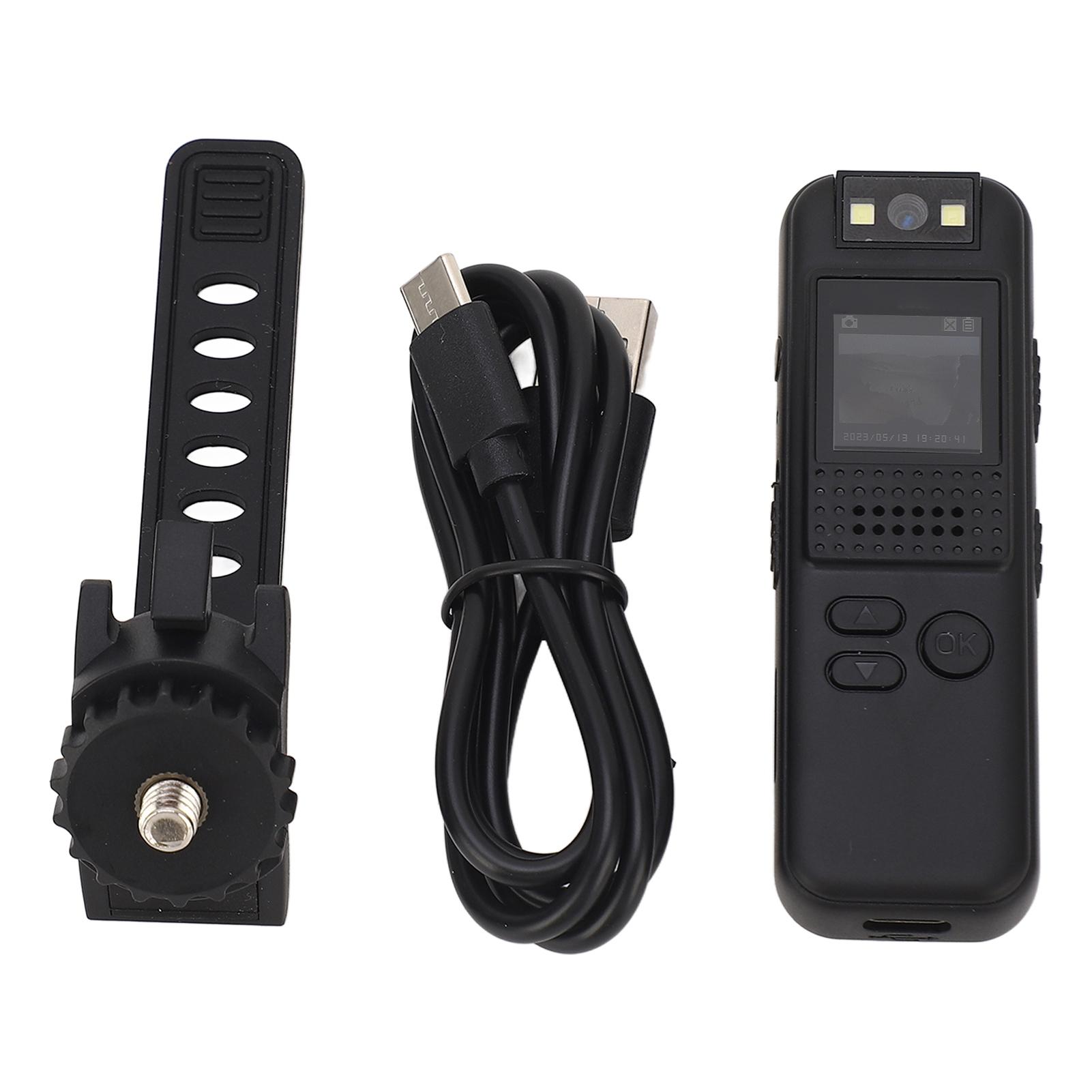 Body Cam 1080P HD Video Portable Personal Security Sport DV Camera with 180 Degree Rotatable Lens
Body Cam 1080P HD Video Portable Personal Security Sport DV Camera with 180 Degree Rotatable Lens