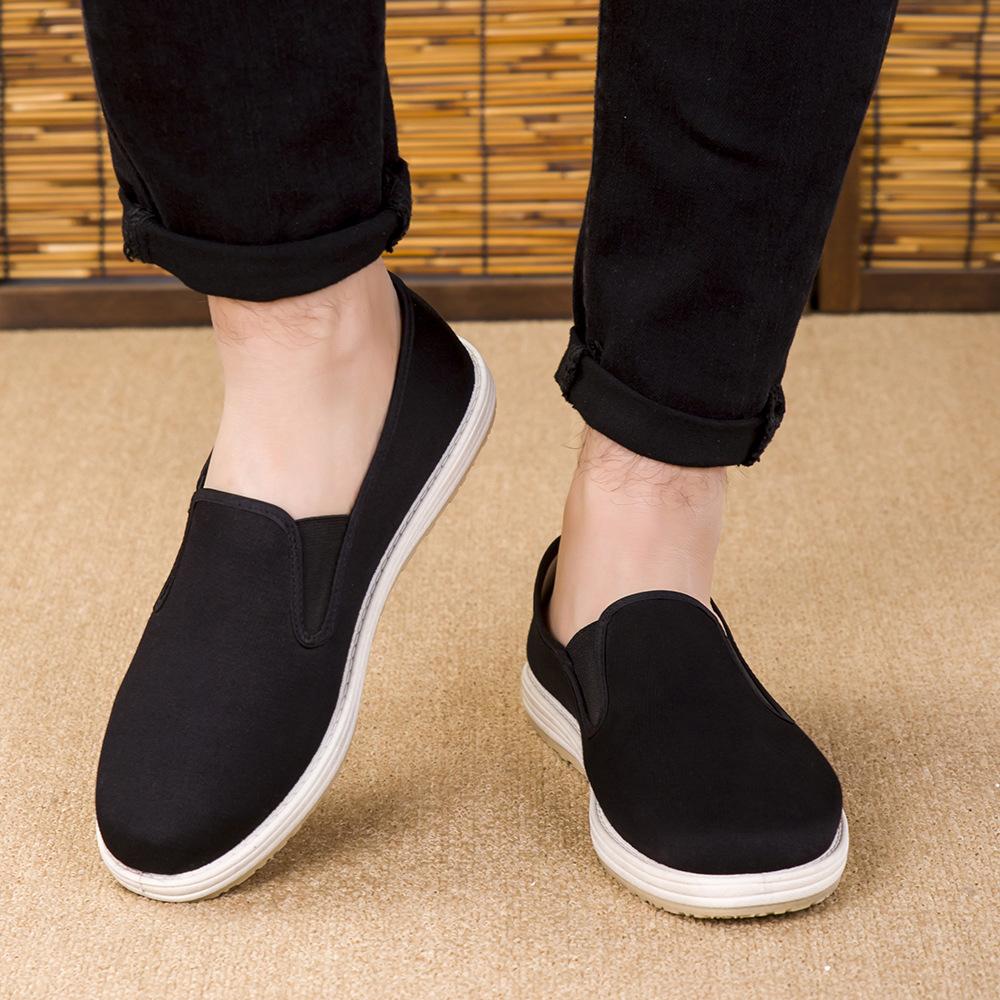 Men s cloth shoes old Beijing cloth shoes trendy casual breathable flat bottom wear-resistant driving one pedal lazy light men s shoes 39
Men s cloth shoes old Beijing cloth shoes trendy casual breathable flat bottom wear-resistant driving one pedal lazy light men s shoes 39