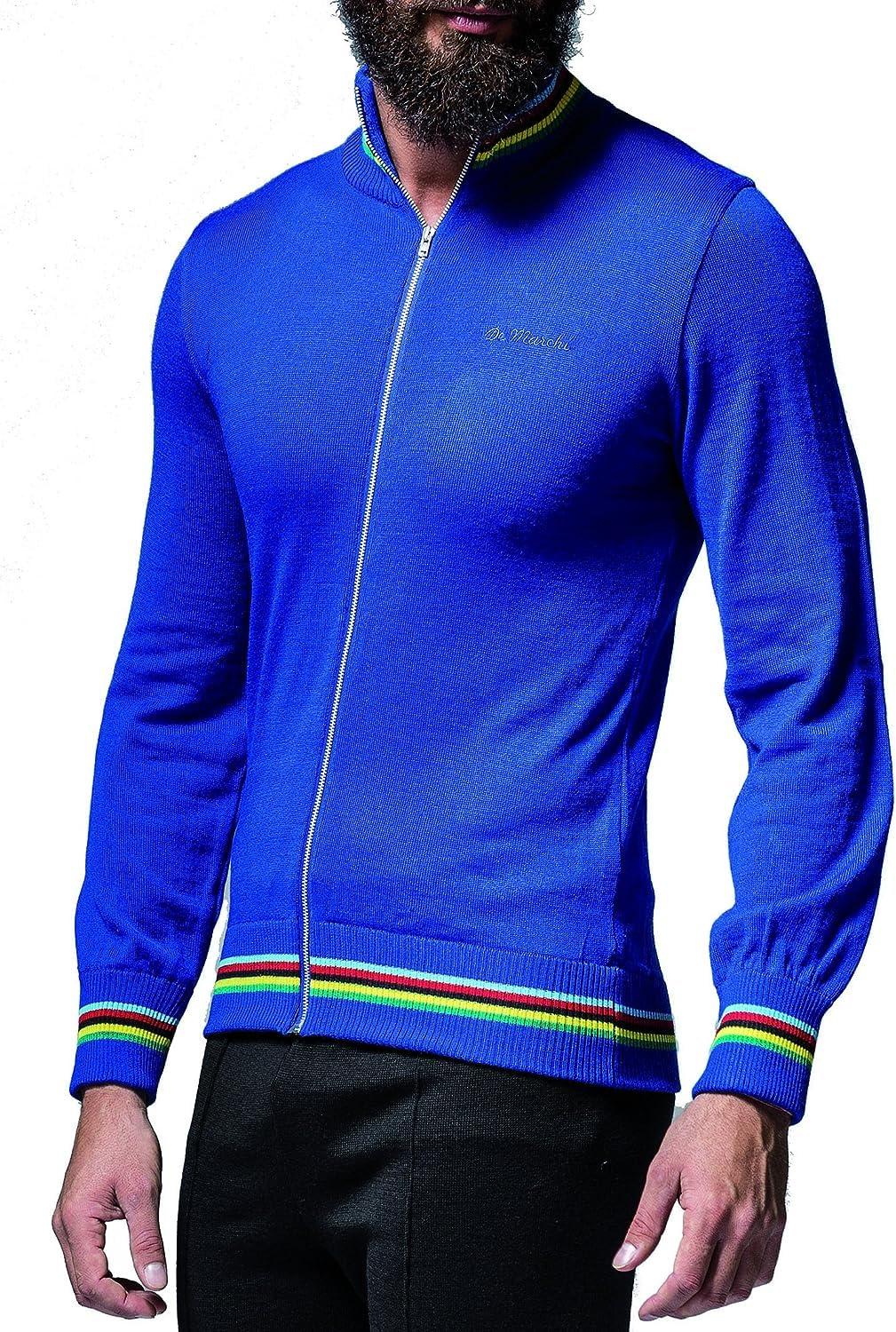 De Marchi Iride DS Wool Cycling Size 4906JTD24331 Jacket, Fall/Winter, Blue, M,
De Marchi Iride DS Wool Cycling Size 4906JTD24331 Jacket, Fall/Winter, Blue, M,