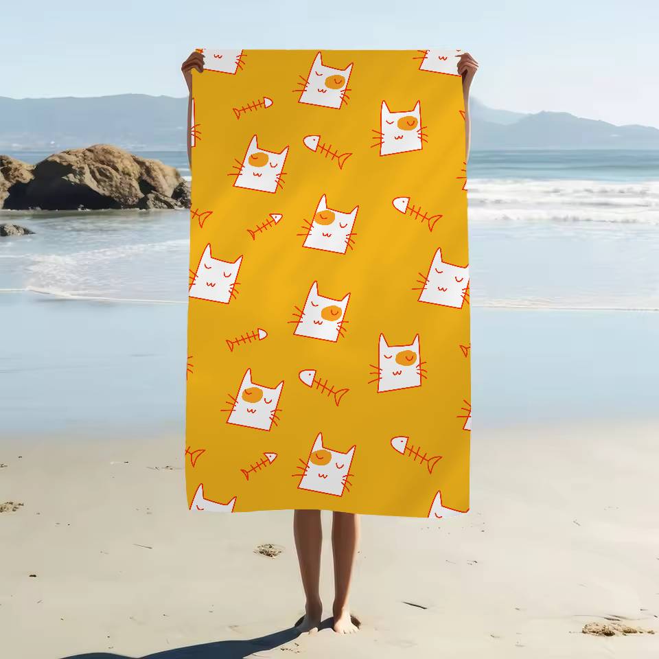 Cartoon Dog Print Beach Towel Cartoon Cute Summer Kids Large Bath Pool Beach Towel Microfiber Absorbent For Swimming Travel W40*H60(CM)
Cartoon Dog Print Beach Towel Cartoon Cute Summer Kids Large Bath Pool Beach Towel Microfiber Absorbent For Swimming Travel W40*H60(CM)